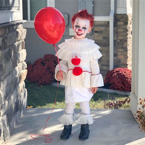 child it clown costume